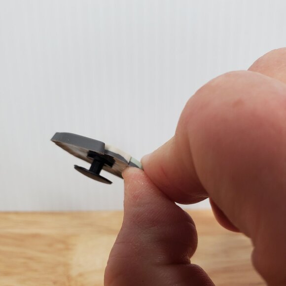 Bulldog Croc Shoe Charm Accessory 1" x 1.25" - Picture 3 of 3